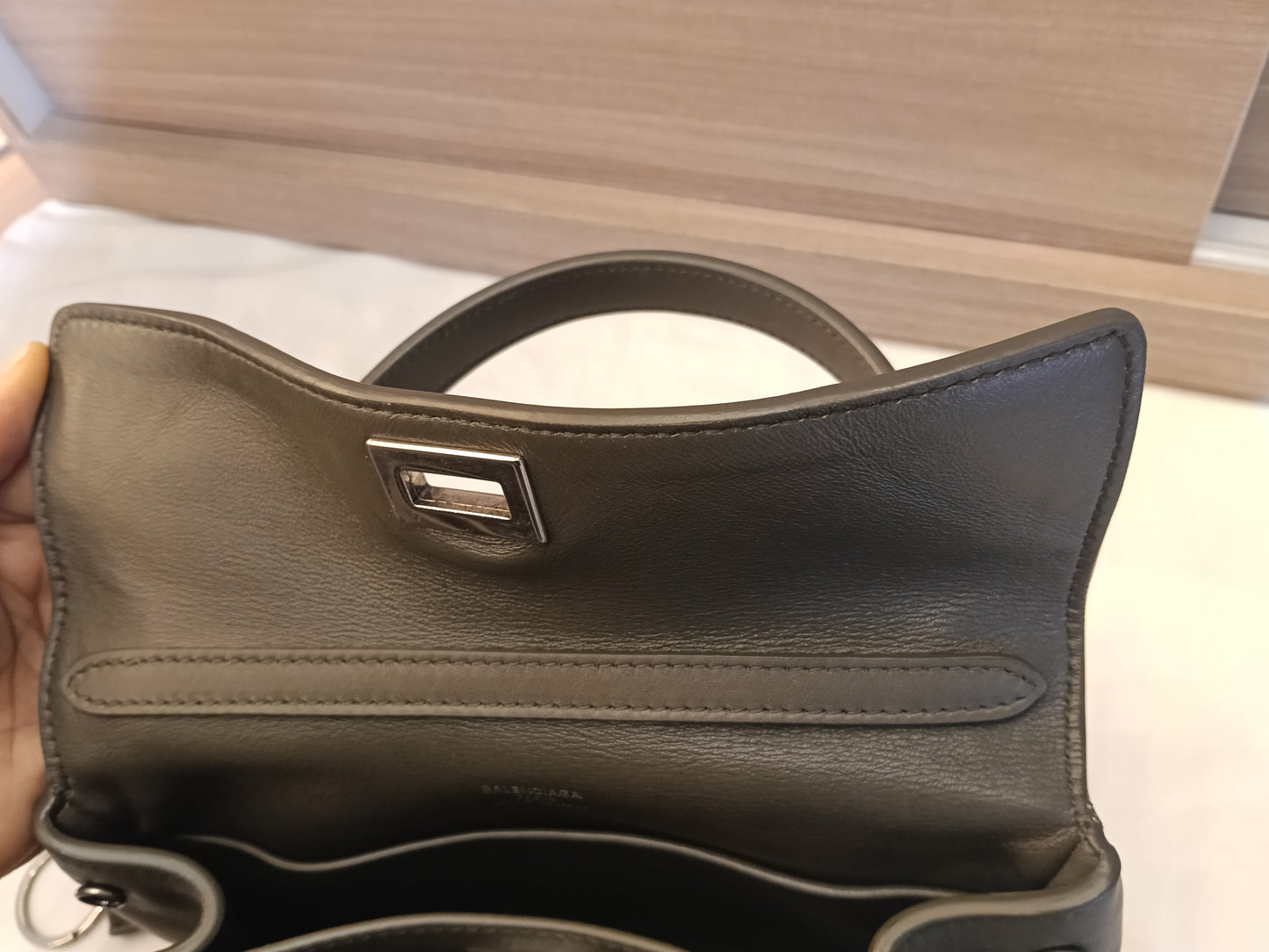 Balenciaga Rodeo Mini Calfskin Green SHW