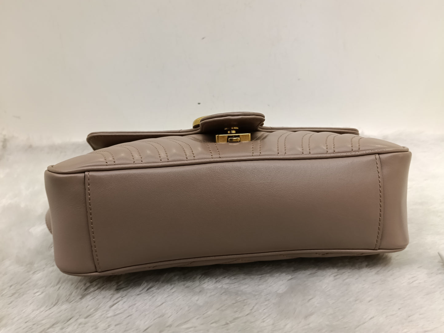 Gucci Marmont Small Nude GHW