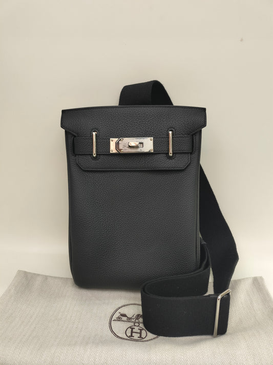 Hermes Sac A Dos Togo Black PHW #B