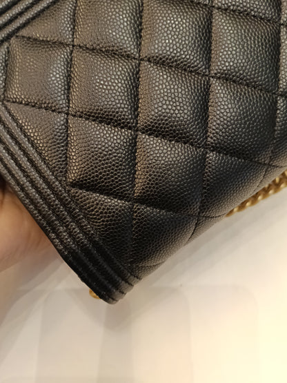 Chanel Boy WOC Caviar Black GHW #30