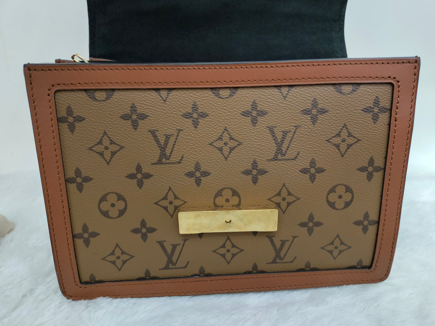 LV Dauphine MM Monogram Reverse 2020