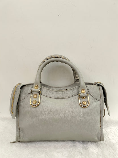 Balenciaga Mini City Edge Grey GHW