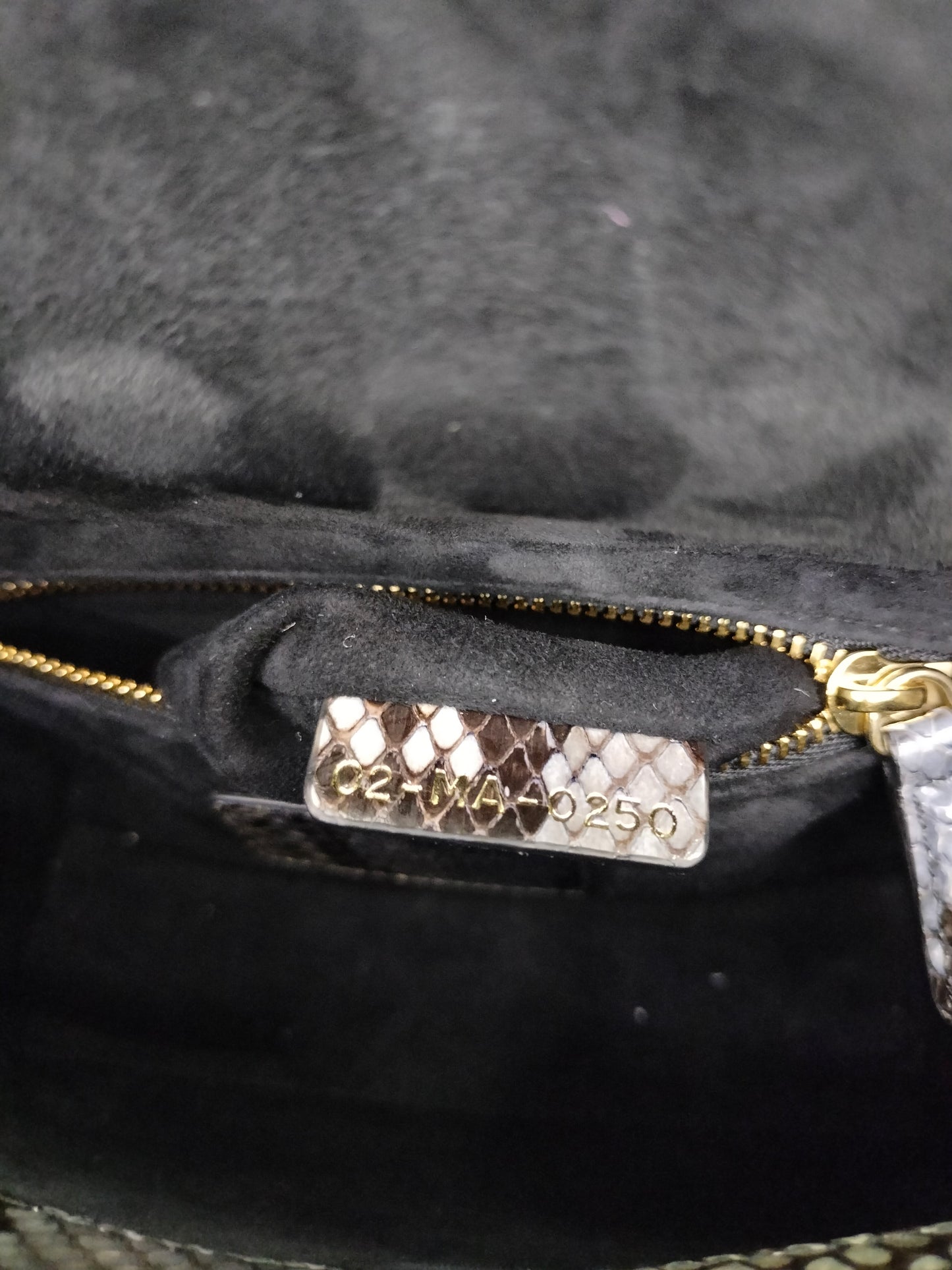 Lady Dior Mini Python GHW 2020