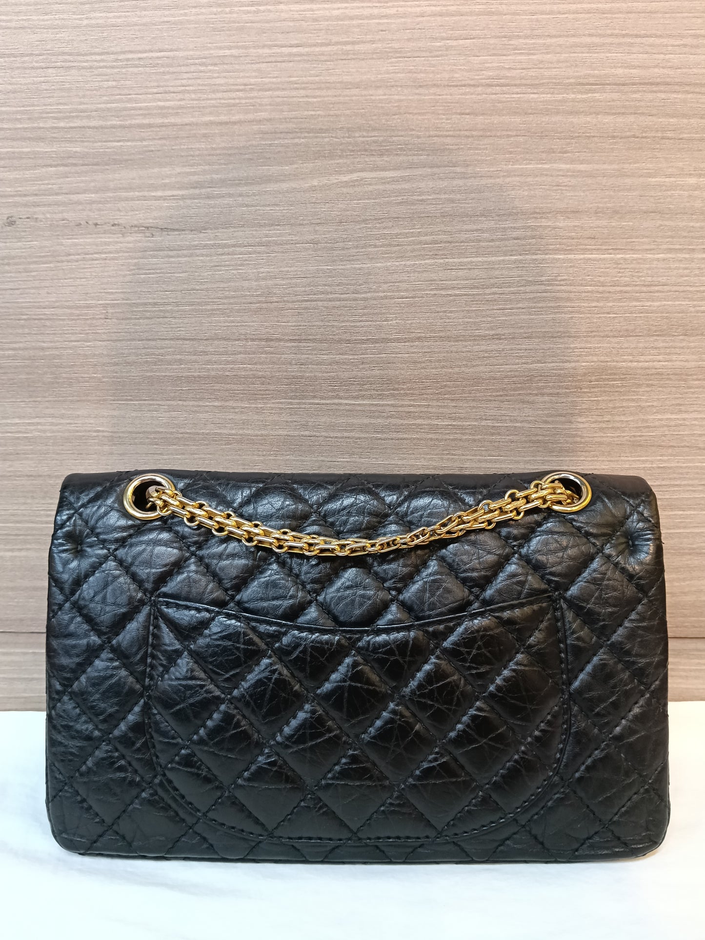 Chanel Boy Vertical Caviar Black GHW #26
