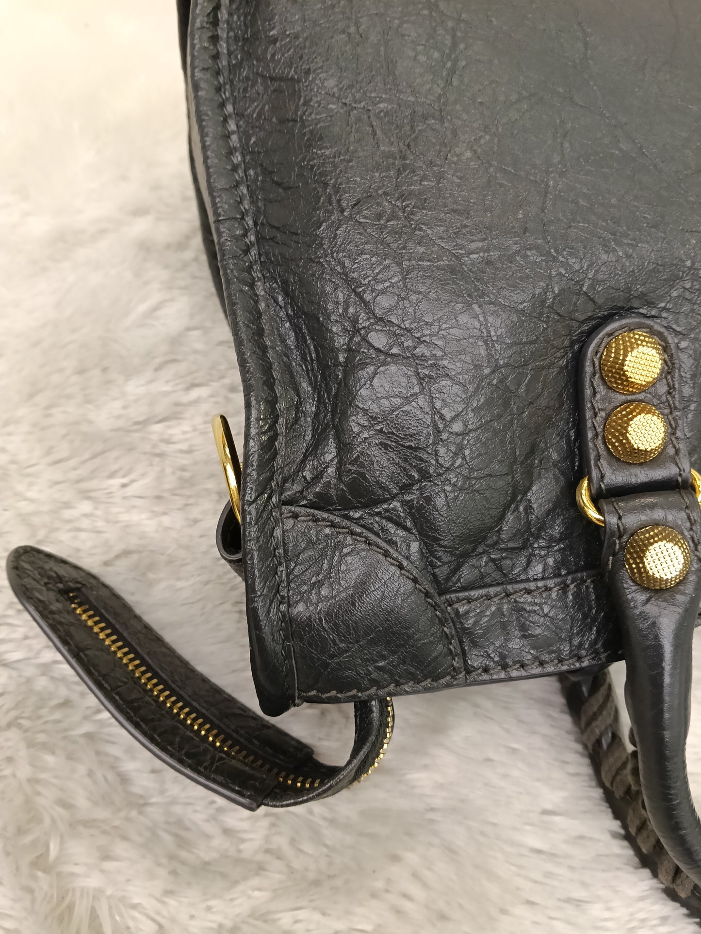 Balenciaga Small City Giant Grey GHW 2016