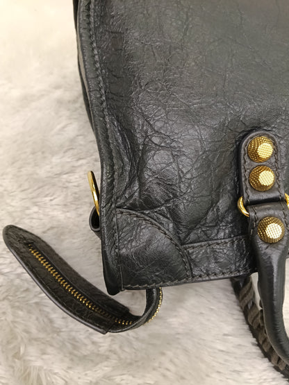 Balenciaga Small City Giant Grey GHW 2016