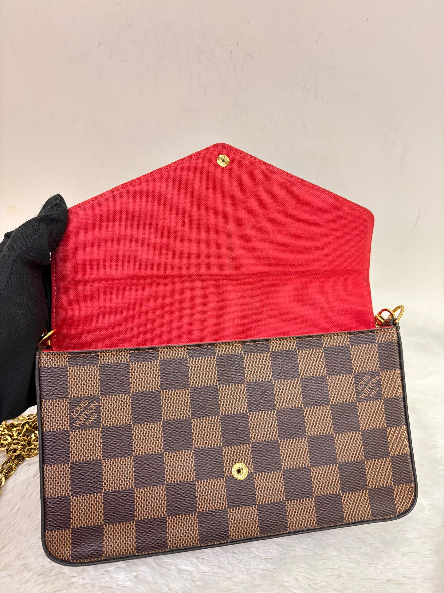 LV Pochette Felicie GM Damier 2019