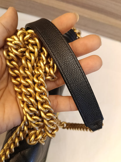 Chanel Boy WOC Caviar Black GHW #30