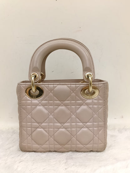Lady Dior Mini Lamb Blush GHW 2017