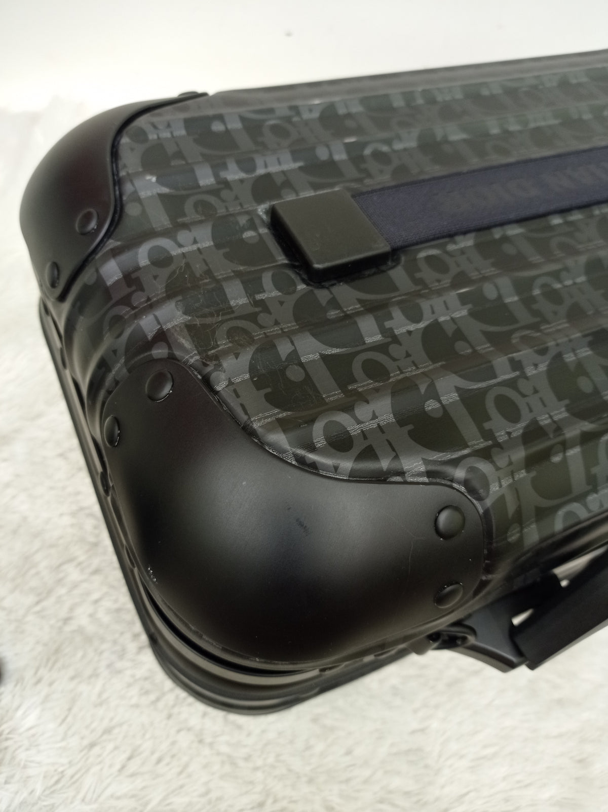 Dior X Rimowa Carry On Case Aluminium Oblique Black 2020