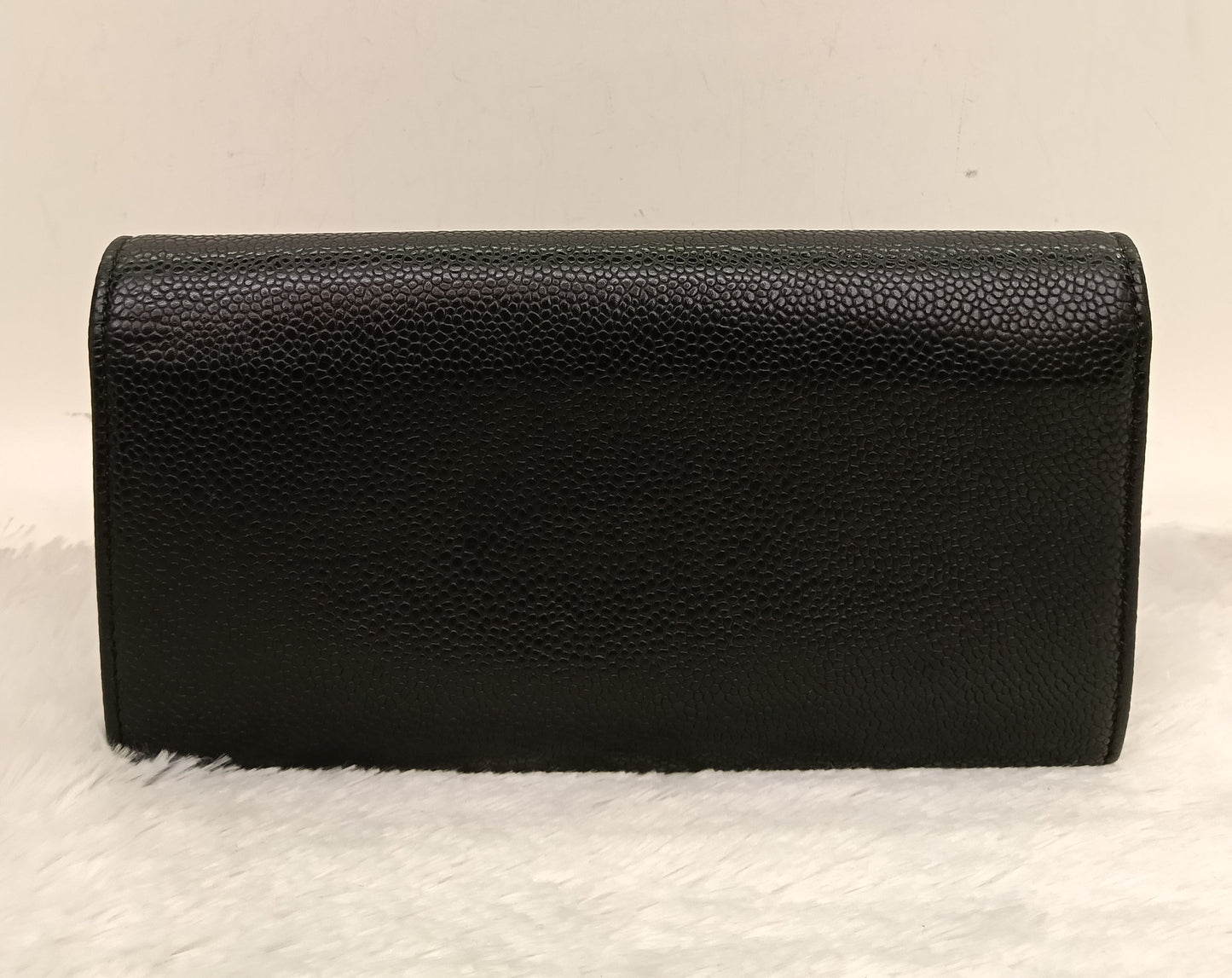 Chanel Timeless Continental Wallet Caviar Black SHW #16