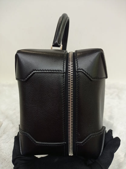 Hermes Sac Maxibox 29 Evergrain Noir PHW #T