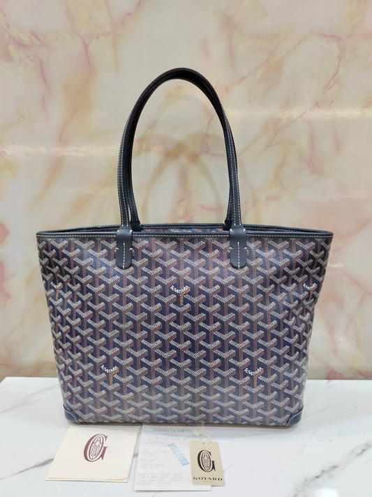 Goyard Artois PM Navy Blue 2019