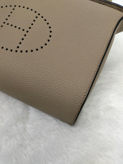 Hermes Videpoches Togo Sangle Wool Beige Marfa PHW #B