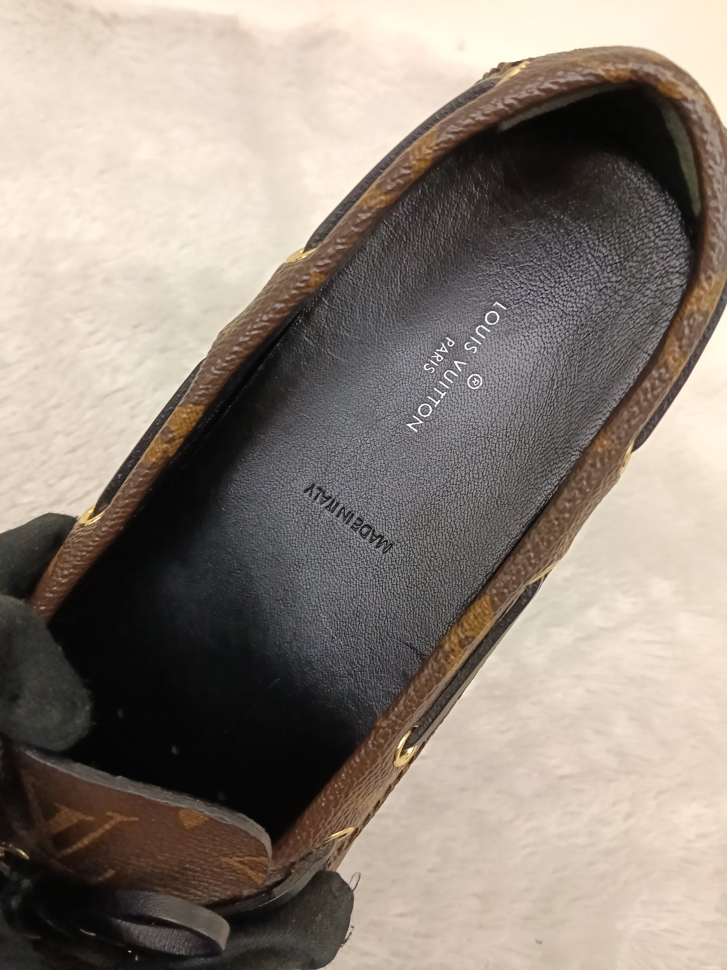 LV Gloria Flat Loafers Monogram size 40