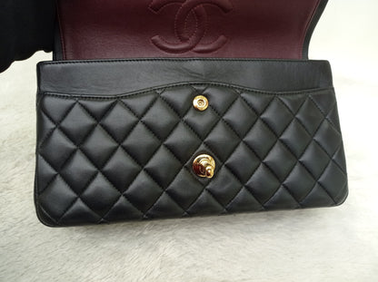 Chanel Medium Lamb Black GHW DF #29