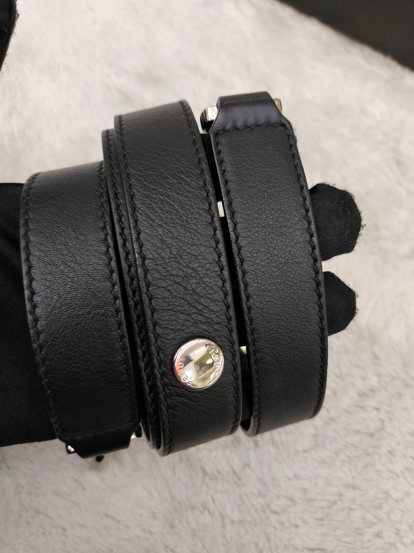 Fendi BTW Medium Black SHW 2016