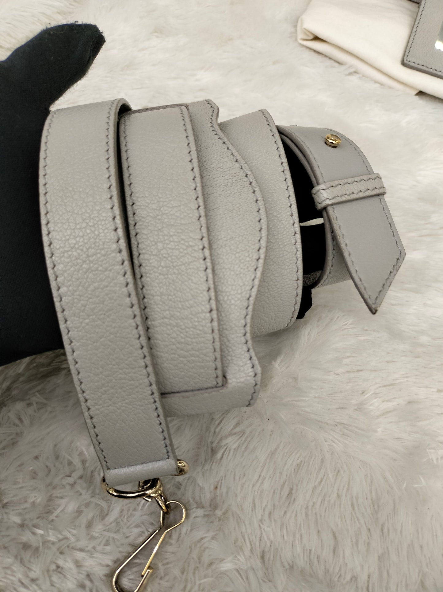 Balenciaga Mini City Edge Light Grey LGHW
