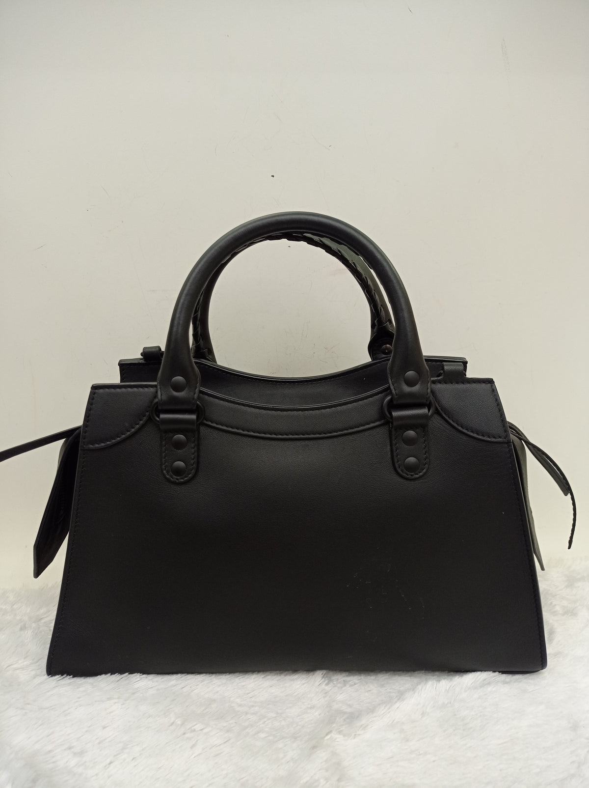 Balenciaga Neo City Classic Small Calfskin All Black 2020