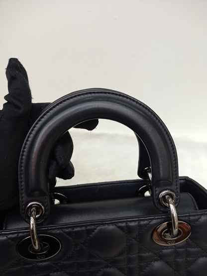 Lady Dior Small Lamb Black RHW 2021