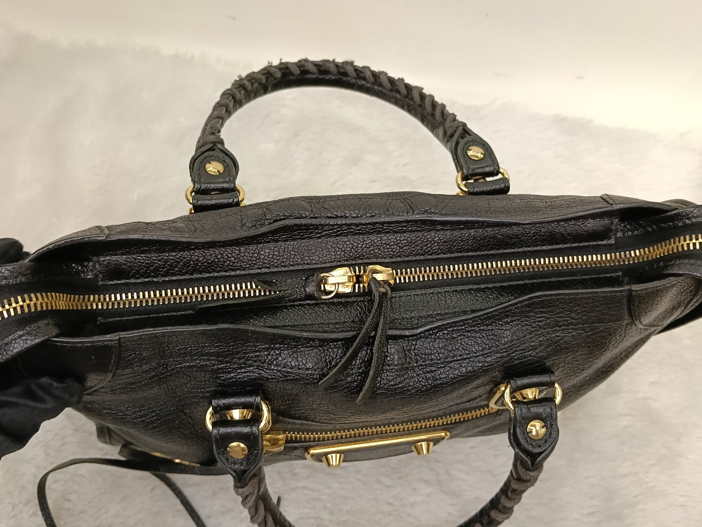 Balenciaga Small City Edge Black GHW 2016
