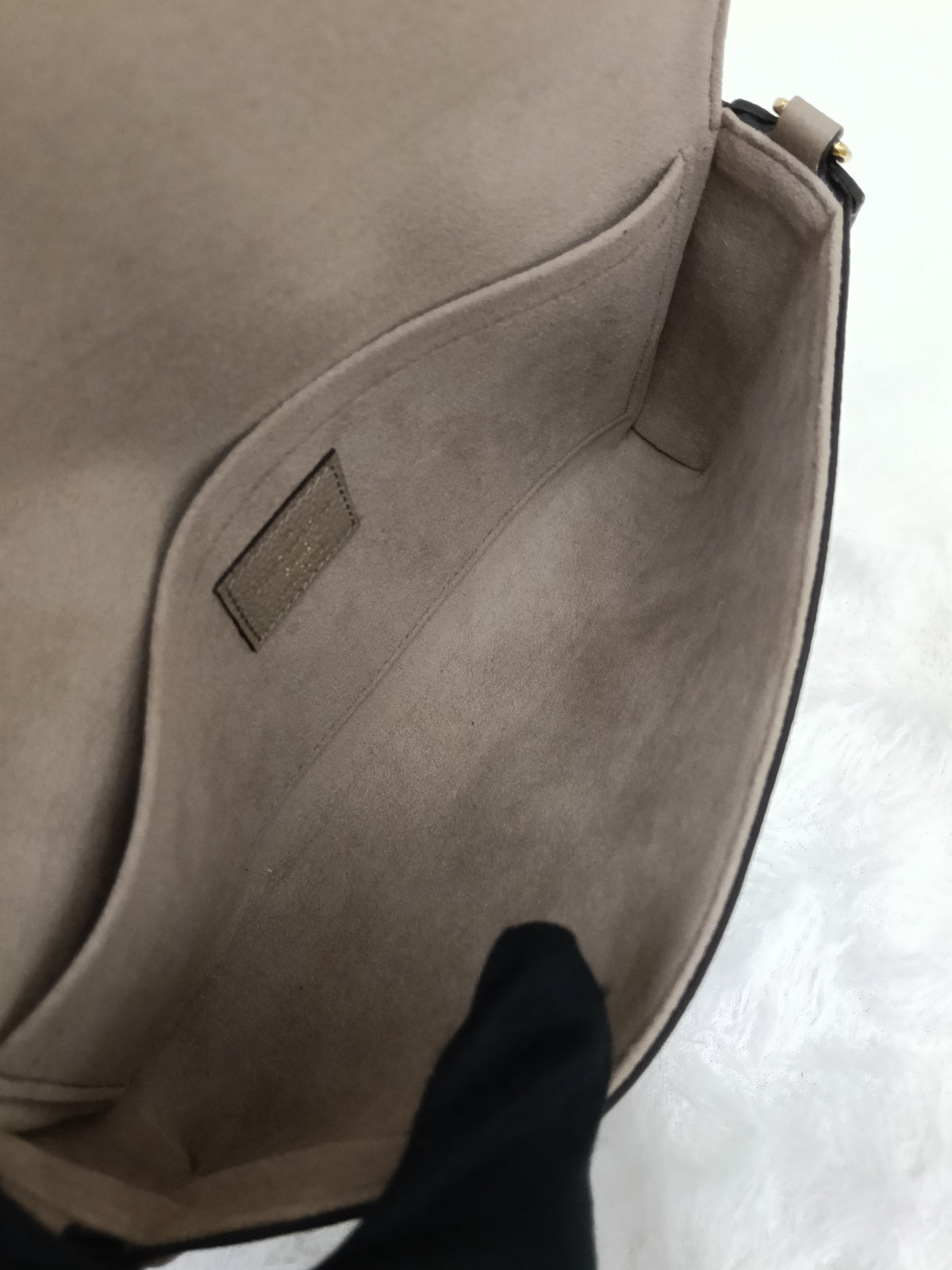 LV Felicie GM NV Monogram Empreinte Tourterelle Creme 2024 (CHIP)