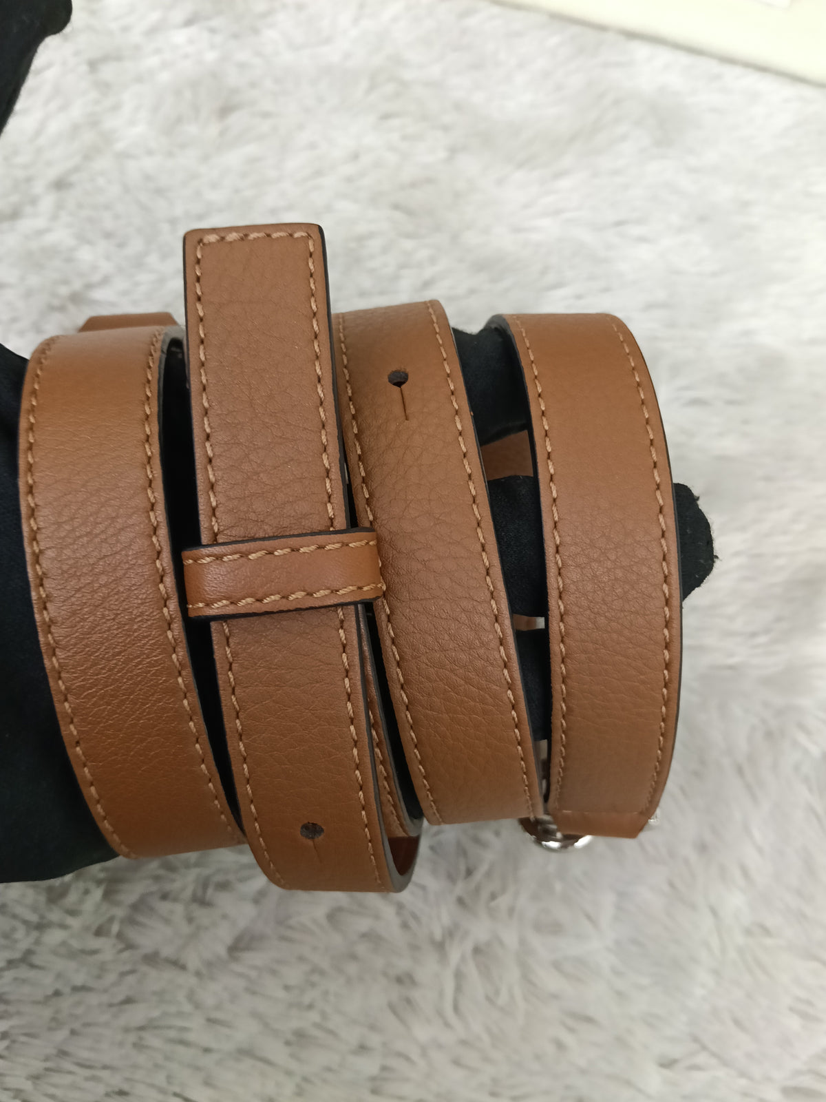 Loewe Puzzle Small Tan SHW 2021
