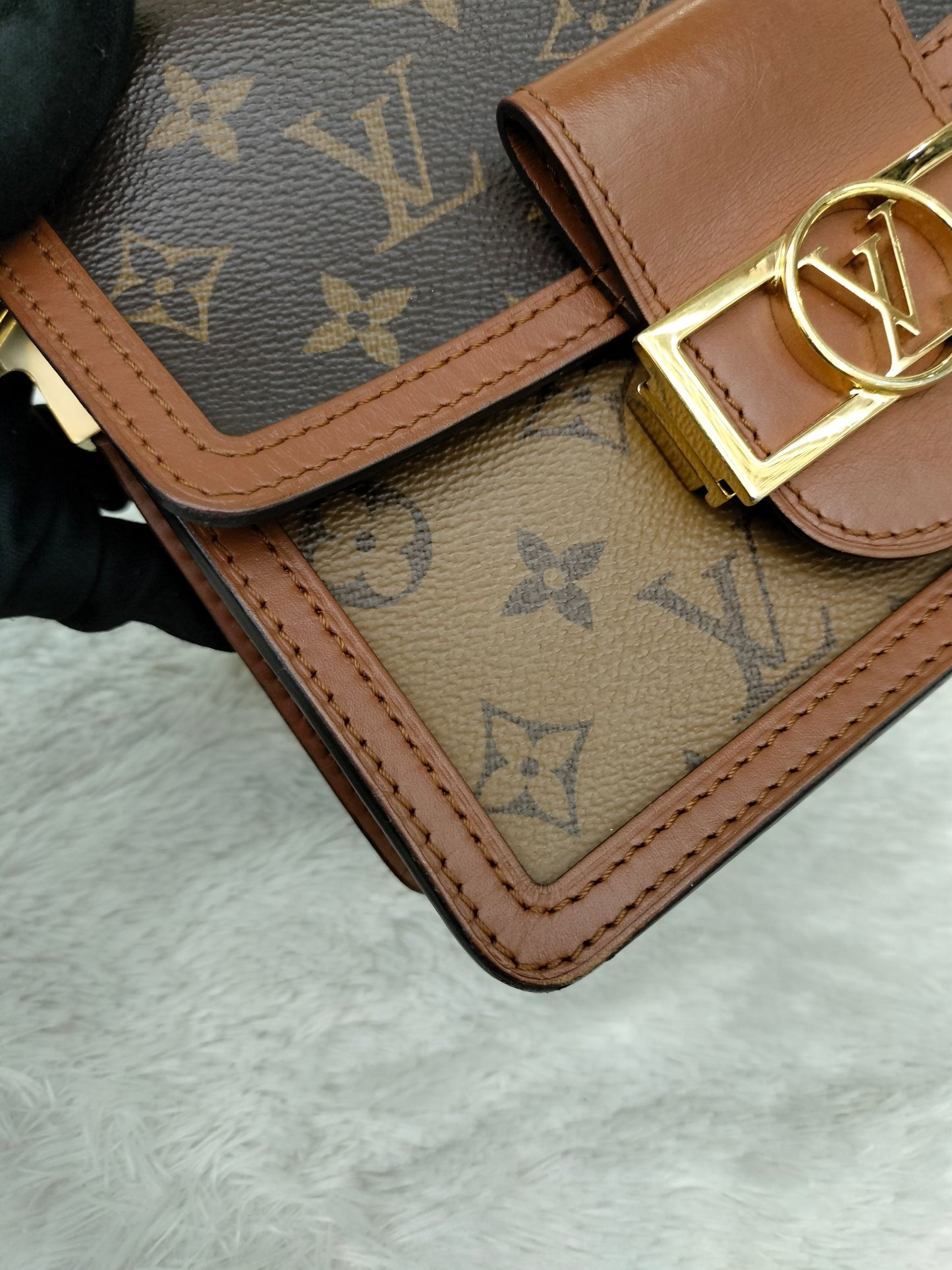 LV Dauphine Mini Monogram Reverse 2019