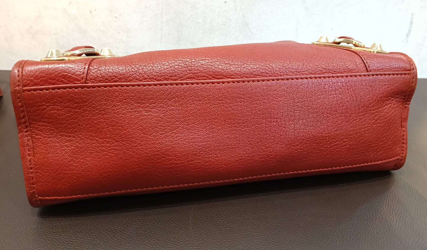Balenciaga Small City Edge Red GHW 2017