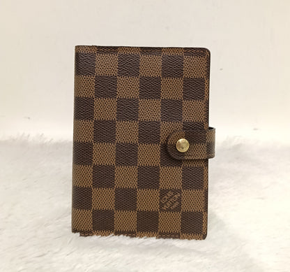 LV Agenda Cover Ring PM Damier