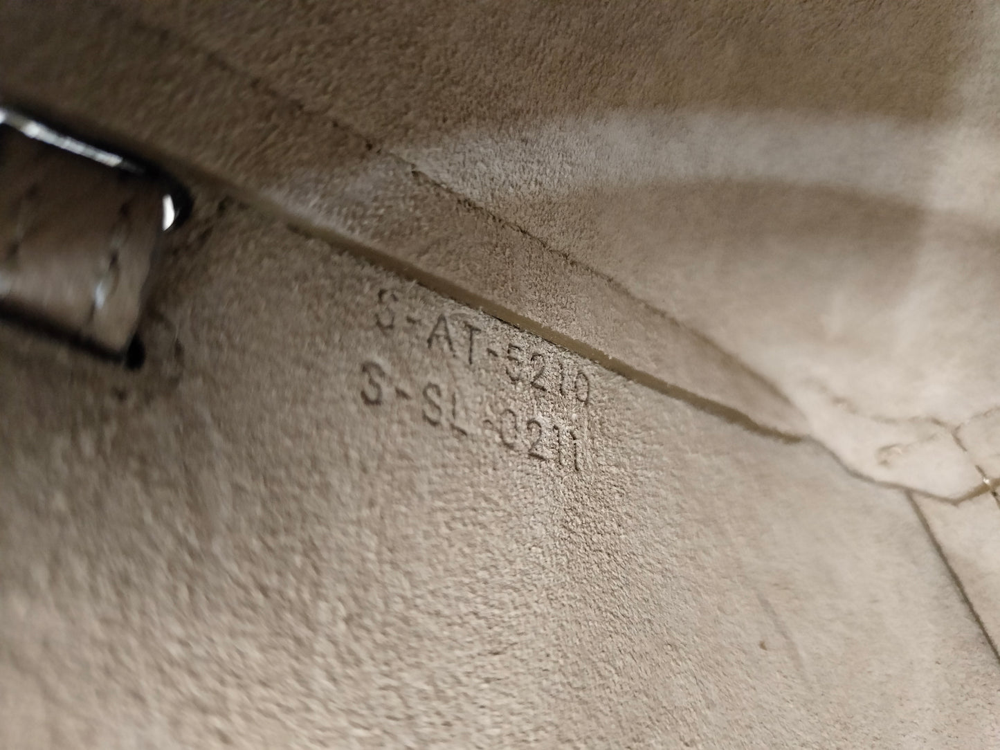 Celine Pico Belt Grained Taupe GHW 2021