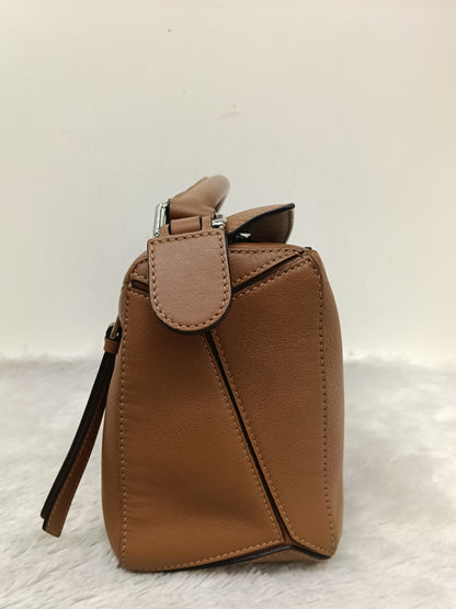 Loewe Puzzle Calfskin Small Tan SHW 2022