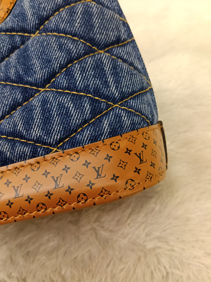 LV Alma BB Denim L Malletage Blue 2019