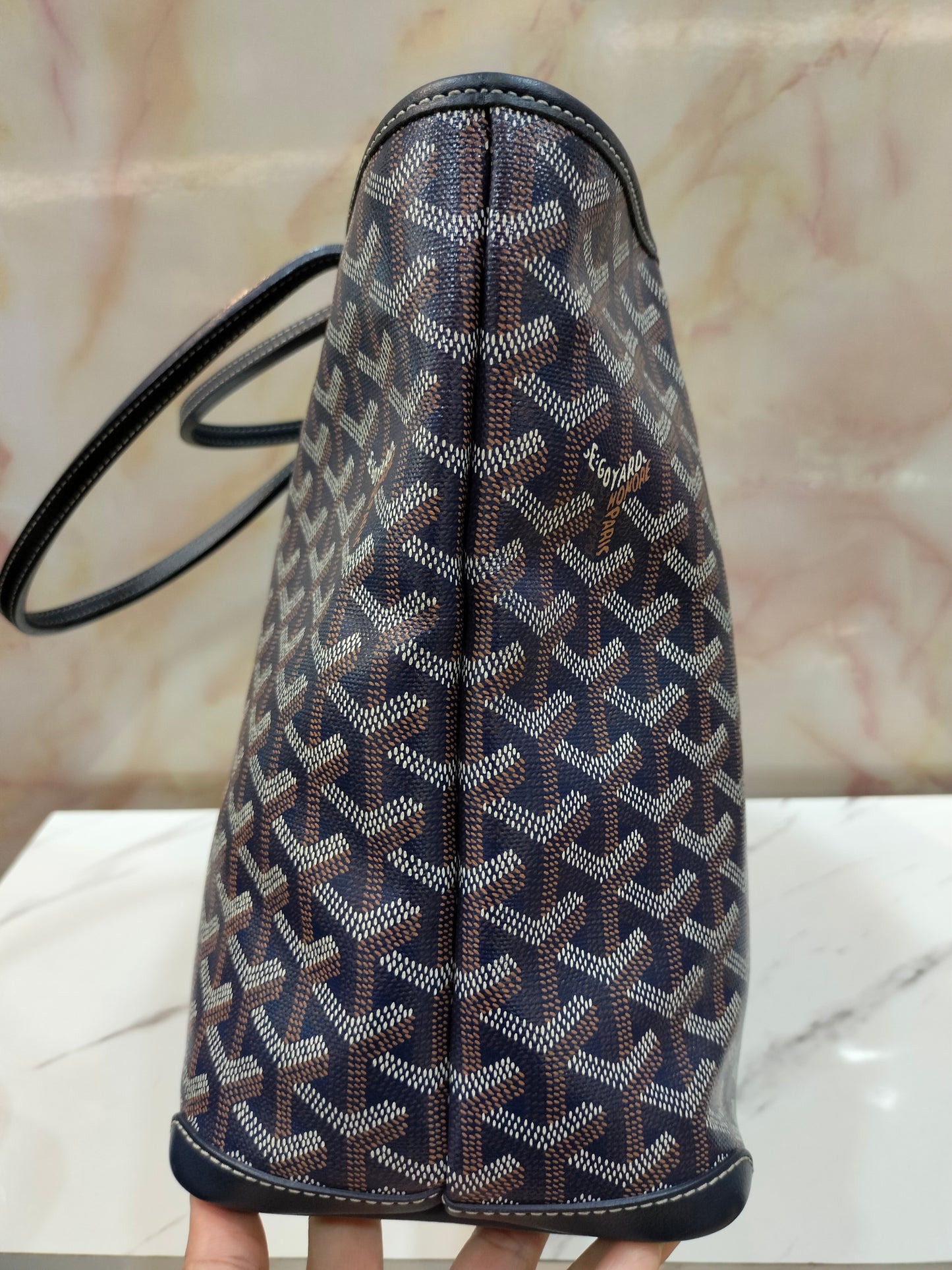 Goyard Artois PM Navy Blue 2019