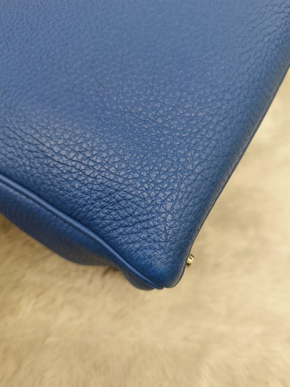 K35 Togo Blue Myconos PHW #O square