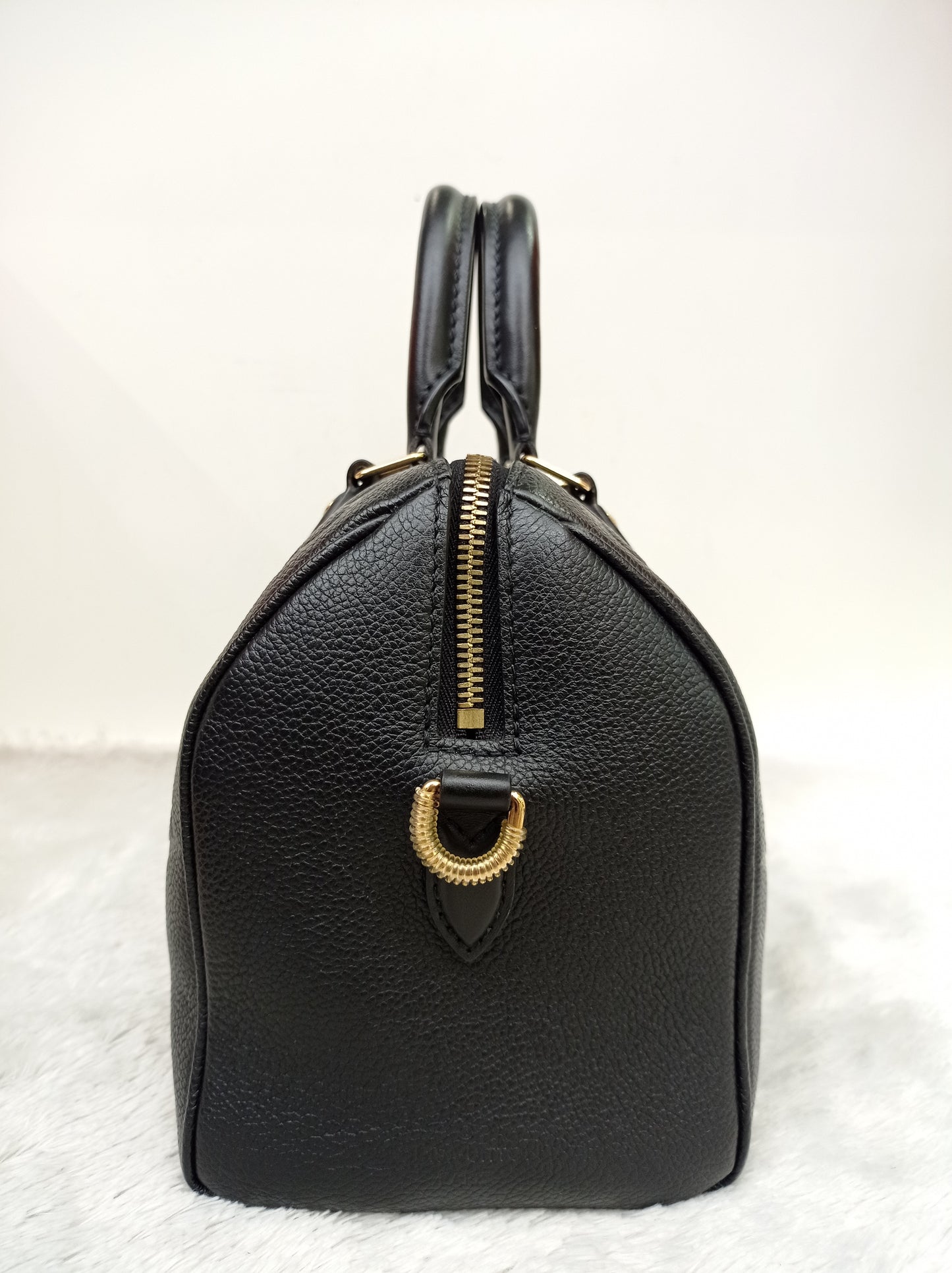LV Speedy 25 Bandou NV Monogram Empreinte Noir 2023 (CHIP)