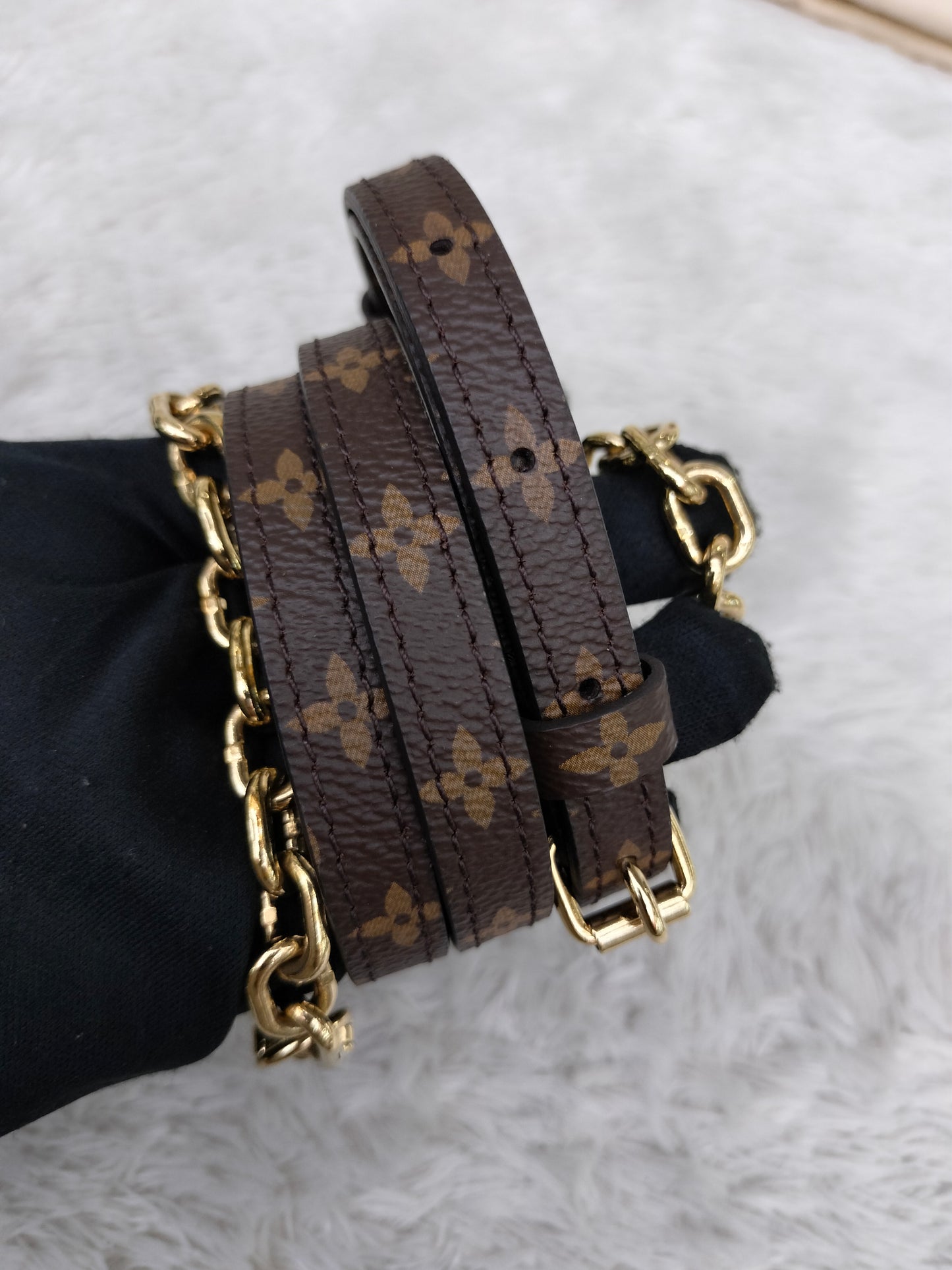 LV Pochette Trunk Vertical Monogram Reverse 2019
