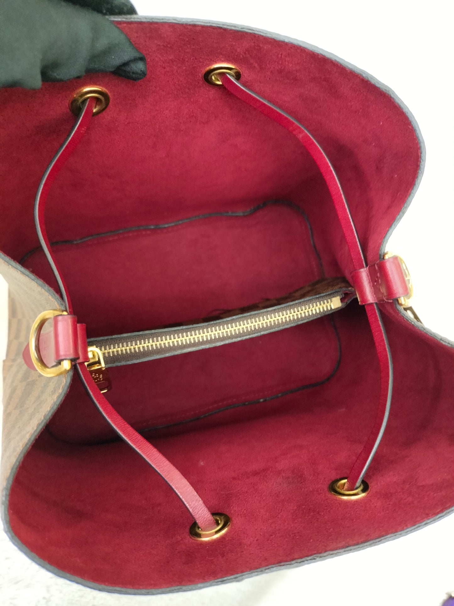 LV Neo Noe MM Damier Cherry Berry 2020