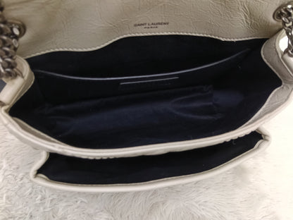 YsL Niki Baby Calfskin Ivory RHW 2022