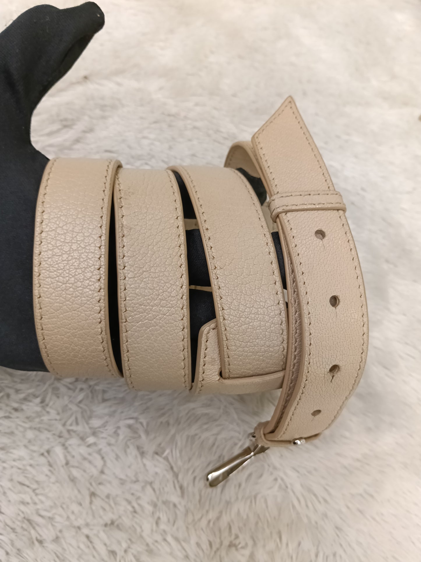 Balenciaga Small City Edge Beige SHW 2018