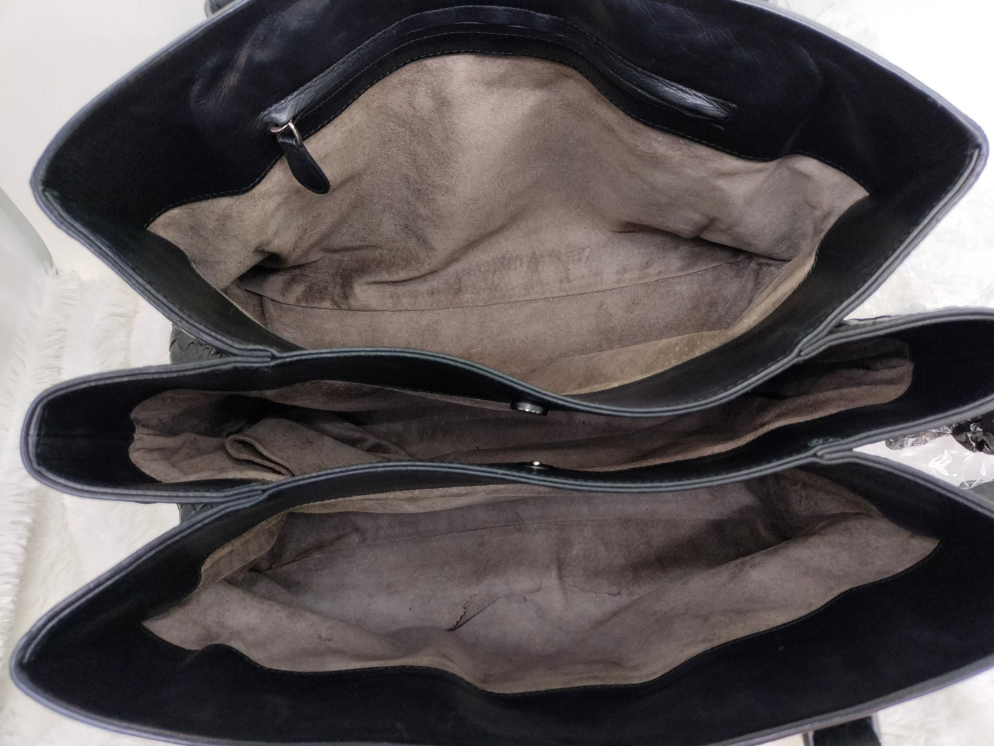 Bottega Veneta Intrecciato Medium Roma Black RHW 2010