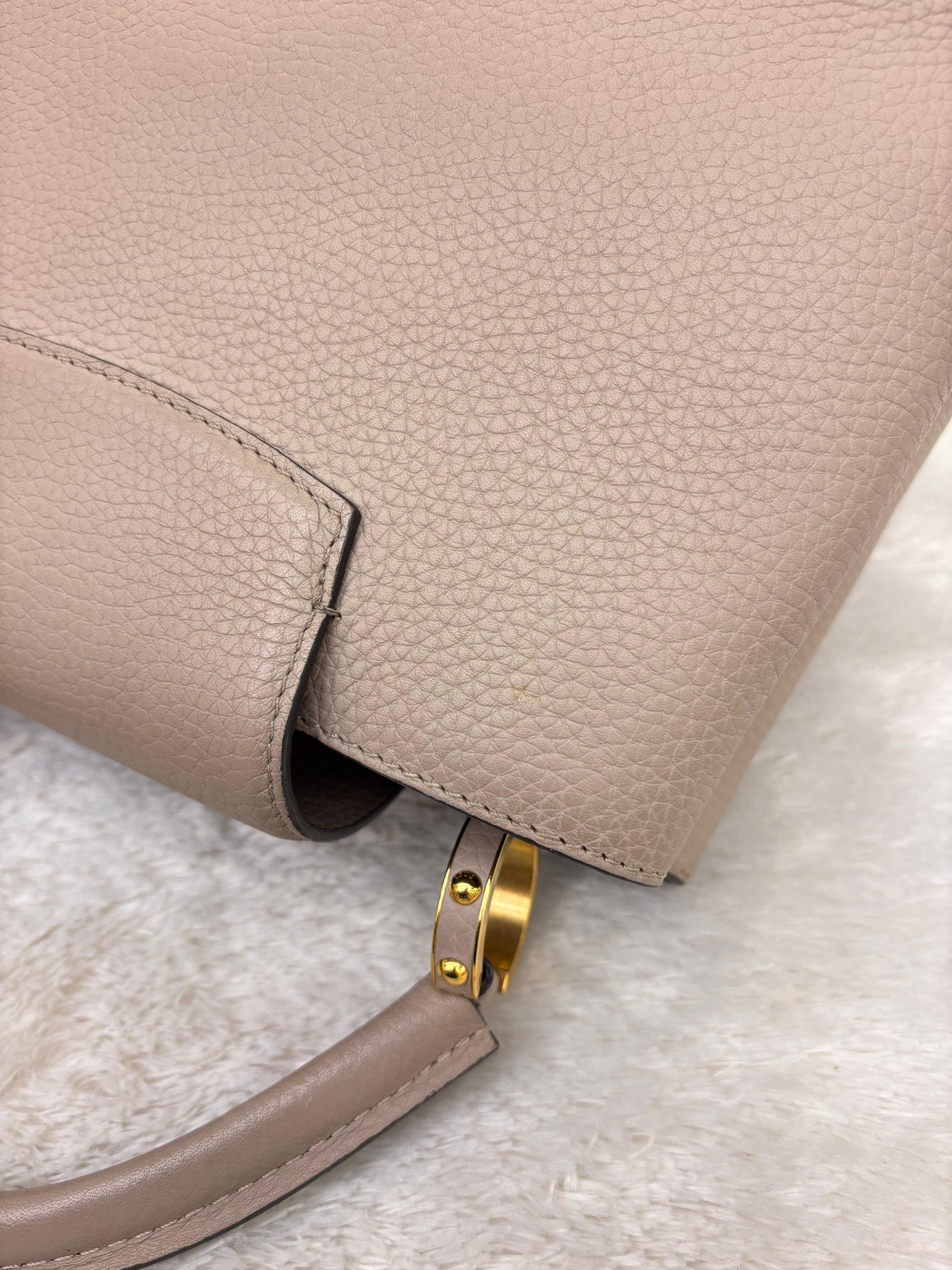 LV Capucines PM Taurillon Gallet 2018