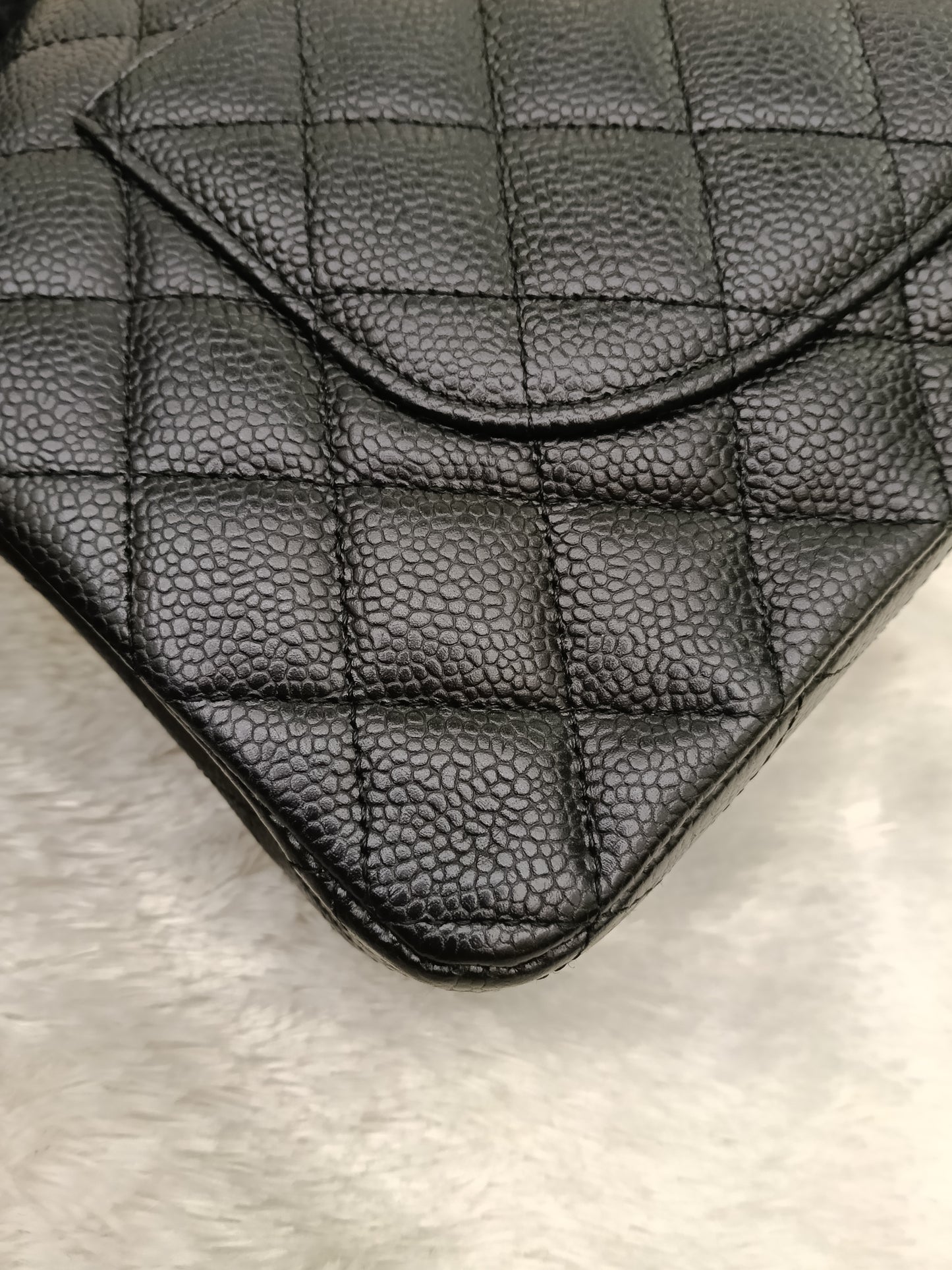 Chanel Medium Caviar Black SHW DF #21