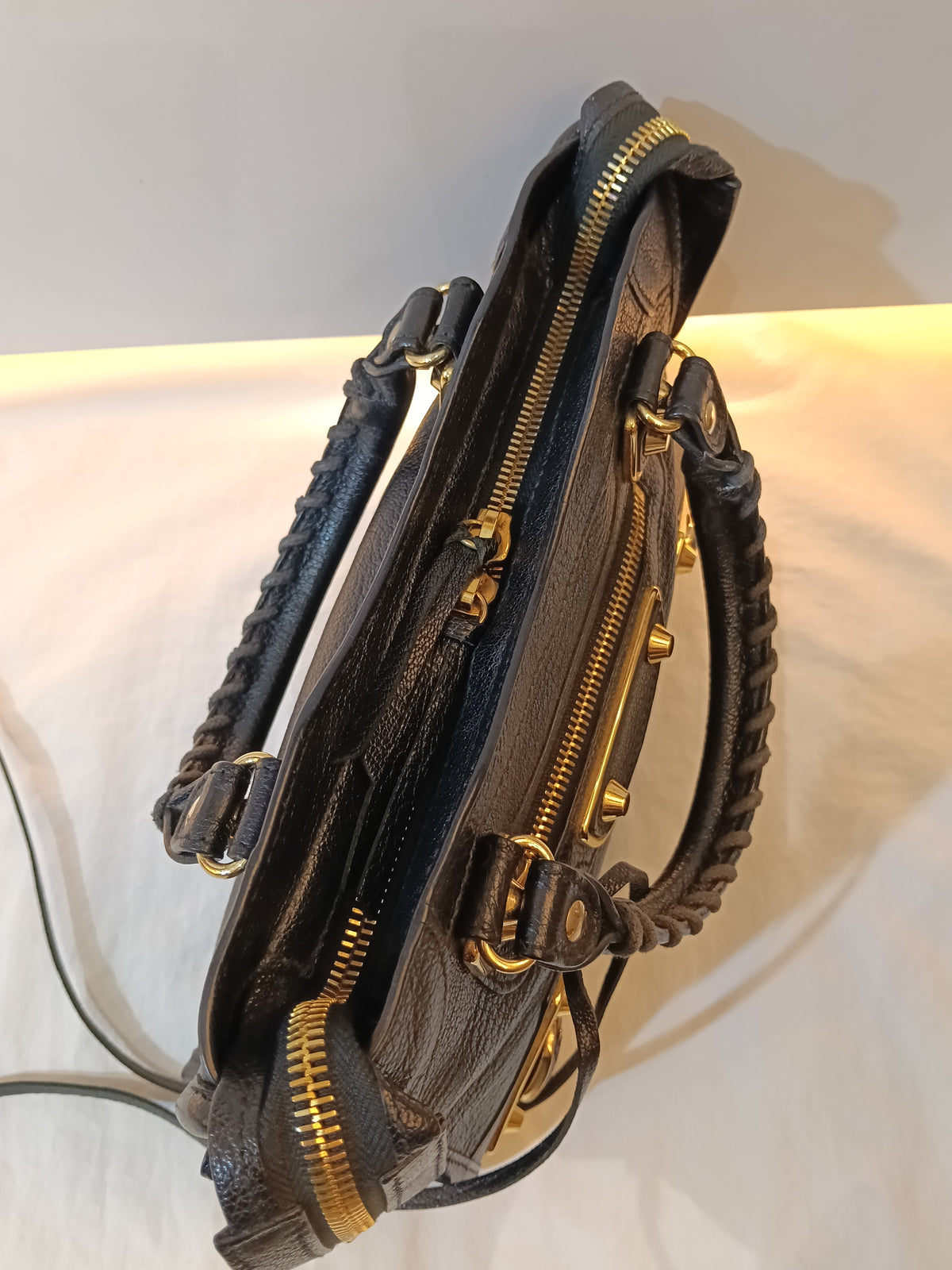 Balenciaga Mini City Edge Black GHW 2020
