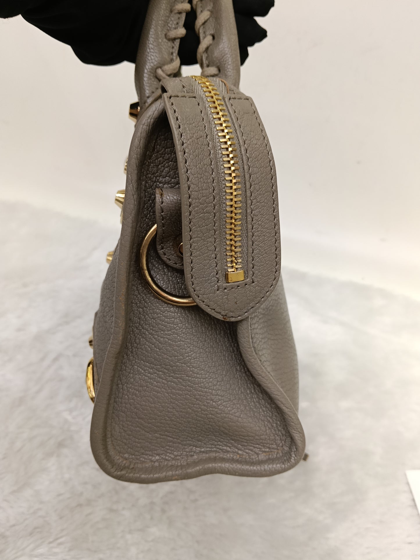 Balenciaga Mini City Edge Grey GHW 2016