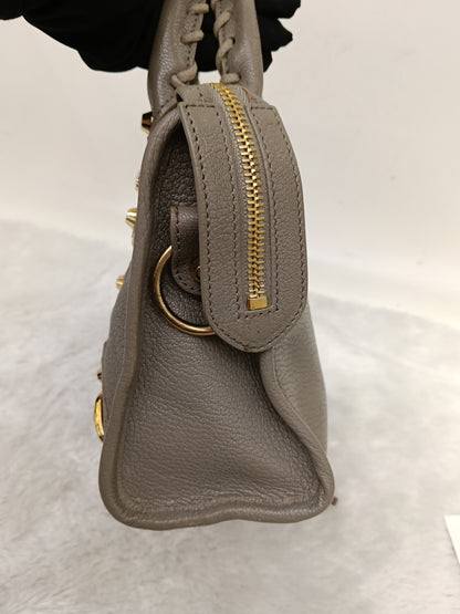 Balenciaga Mini City Edge Grey GHW 2016