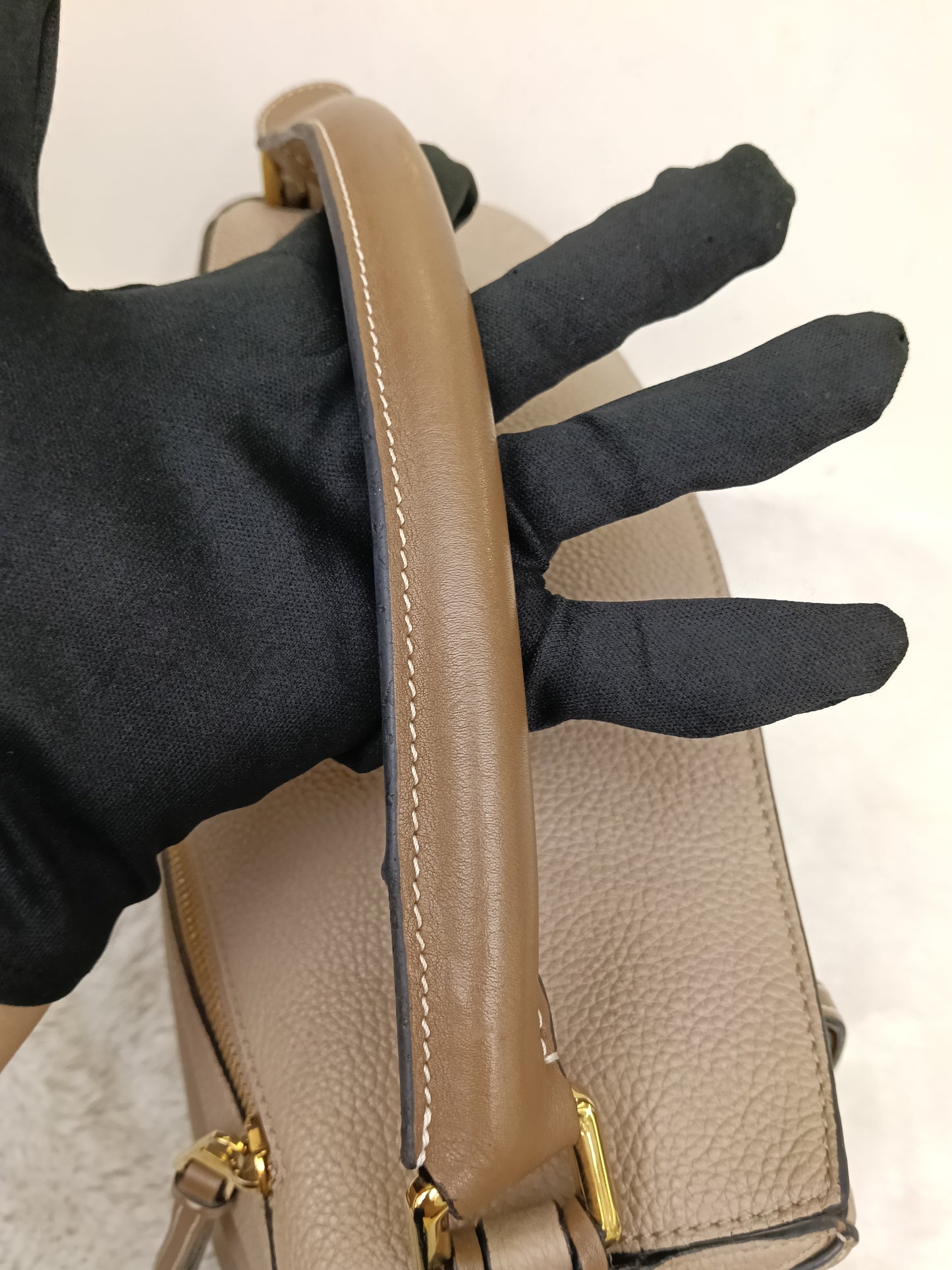 Loewe Puzzle Medium Grained Sand Mink GHW 2018
