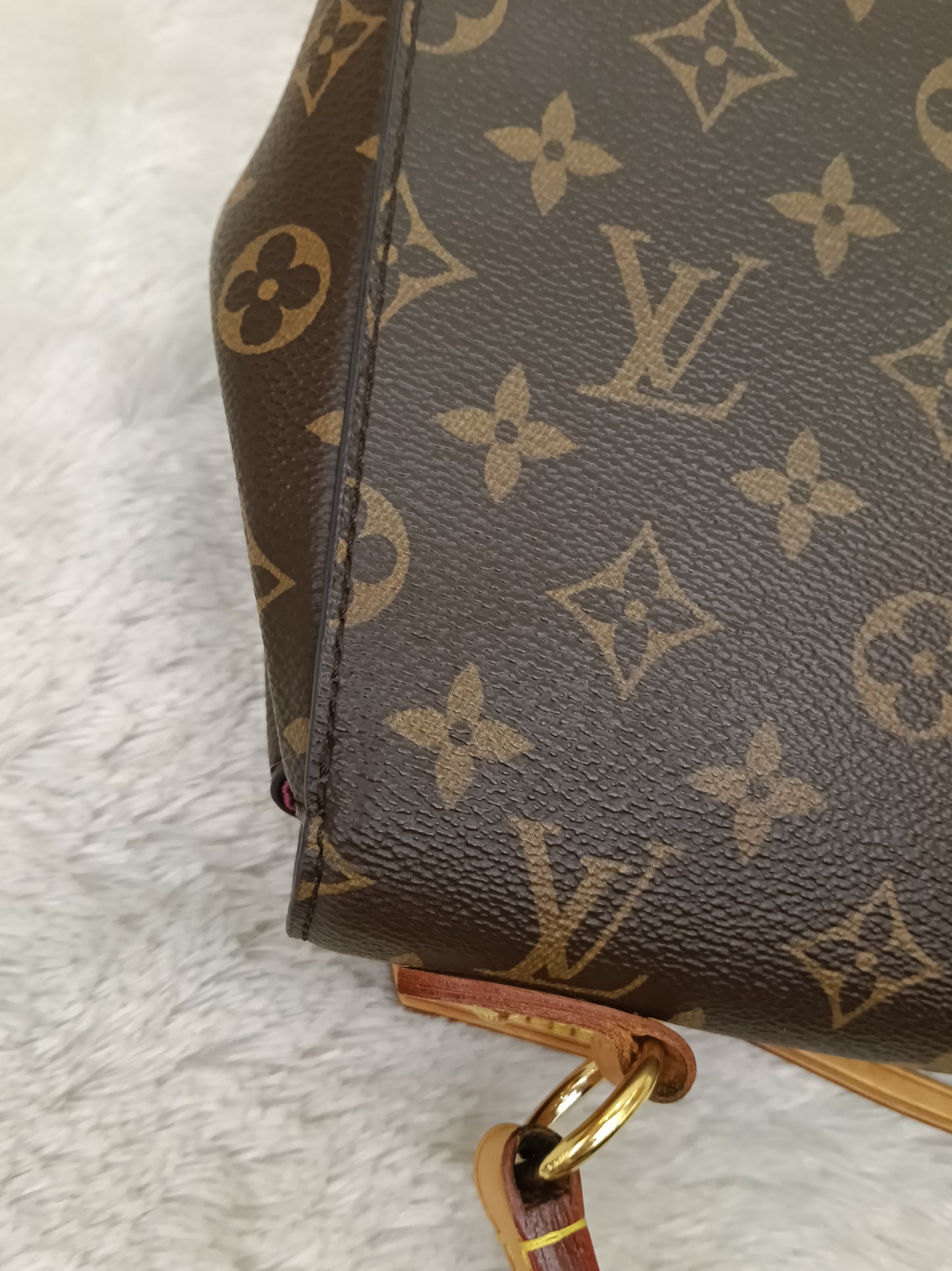 LV Clunny BB Monogram Bordeaux Fuchsia 2018