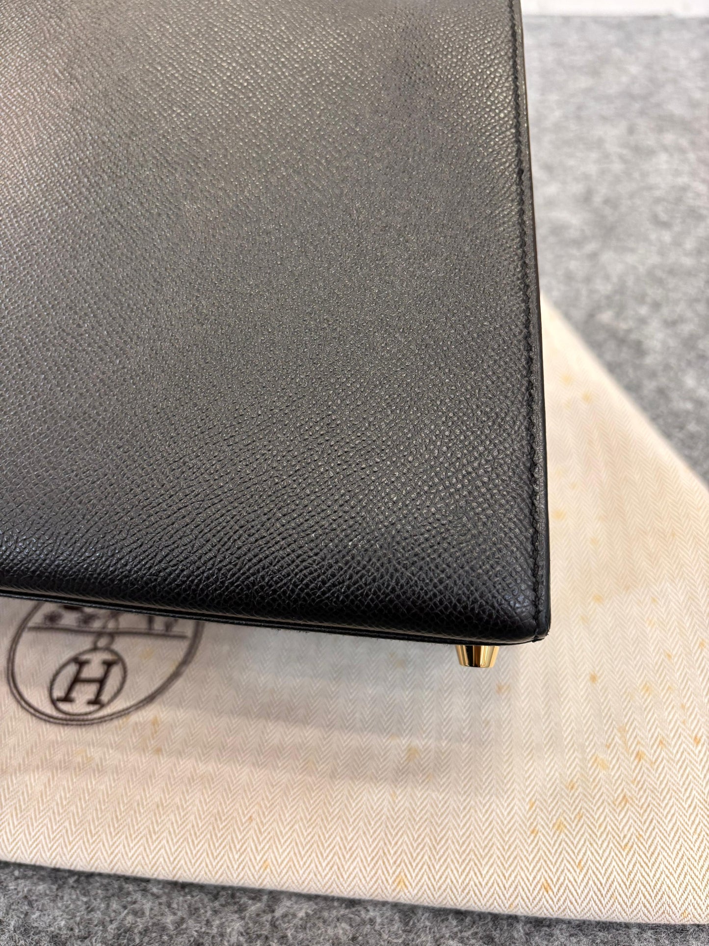 K32 Epsom Sellier Black GHW #A