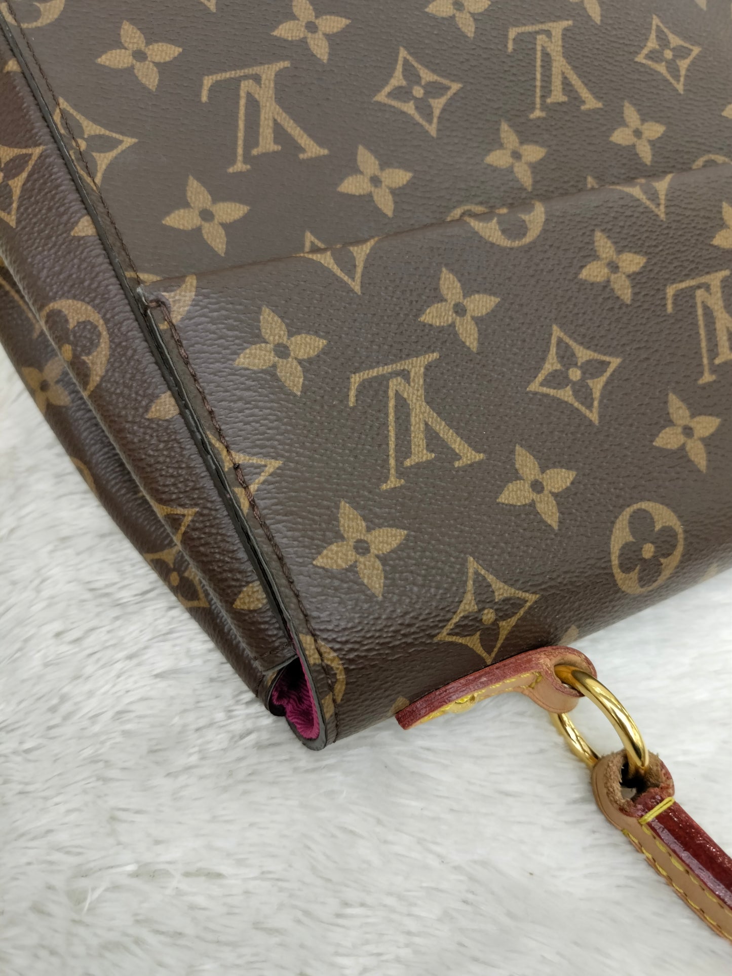 LV Clunny BB Monogram Bordeaux Fuchsia (CHIP)